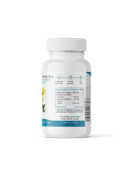 Aceite de Onagra cápsulas - Bienestar hormonal