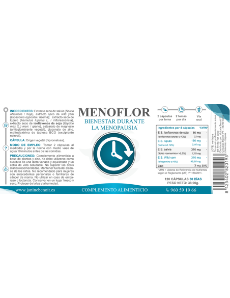 Menoflor Bienestar hormonal