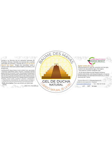 Gel de Ducha Baume des Mayas - Cuidado de la Piel