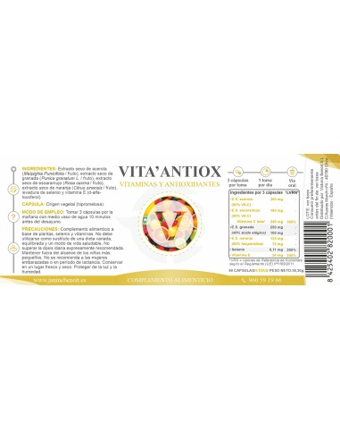 Vita'Antiox - Vitamina C vegetal