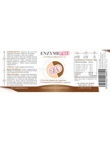 EnzymePro - Enzimas Vegetales Naturales