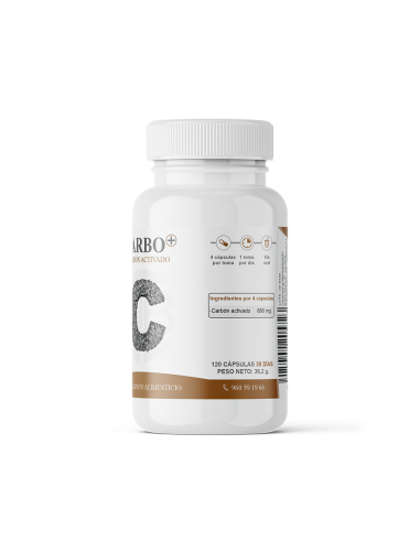 Carbo+ - Carbón Vegetal Activado