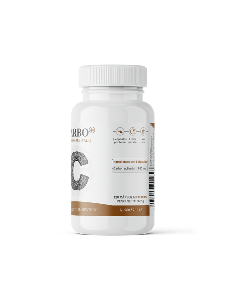 Carbo+ - Carbón Vegetal Activado