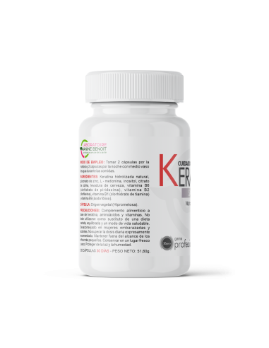 Keratina cápsulas - Salud Capilar al Natural