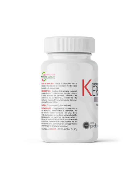Keratina cápsulas - Salud Capilar al Natural