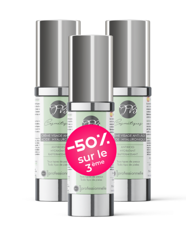 JB Cosmetiques - Crema facial con Ácido...