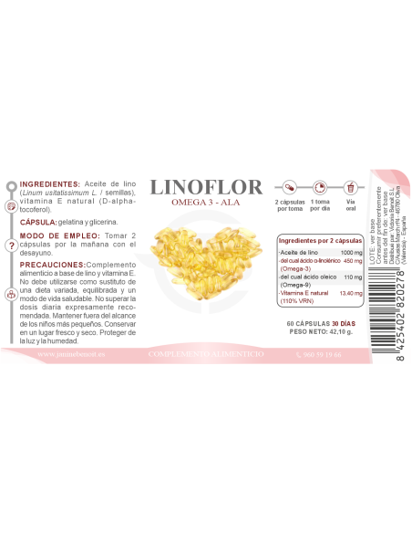 Linoflor cápsulas