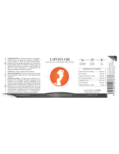 Lipoflor cápsulas