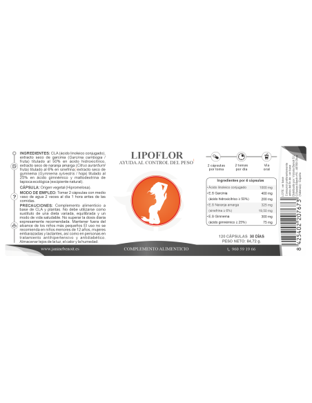 Lipoflor cápsulas