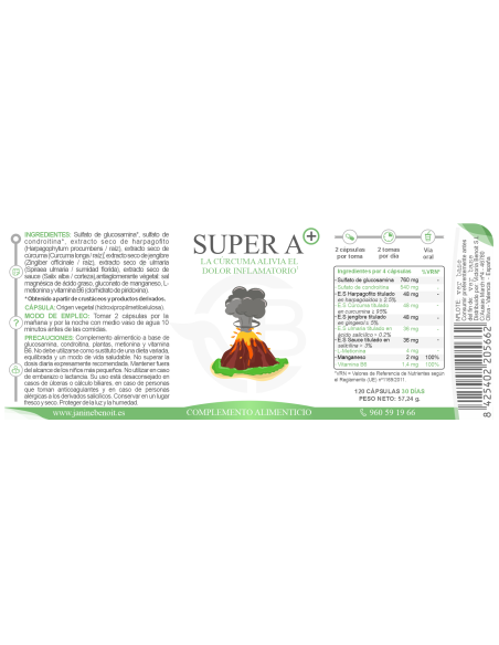 Super A+ cápsulas