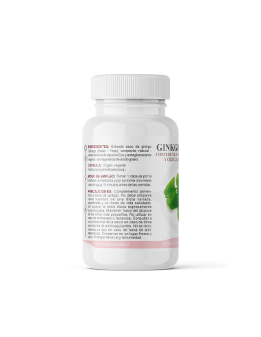 Ginkgo Biloba cápsulas