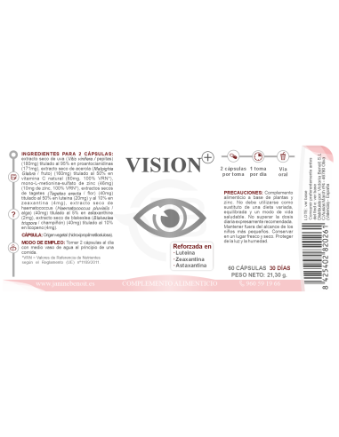 Vision+ cápsulas