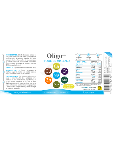 Oligo+ - Nutrientes Esenciales