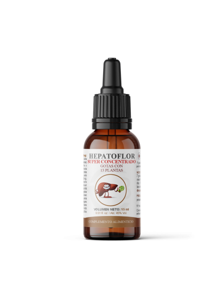 Hepatoflor gotas - Bienestar Hepático