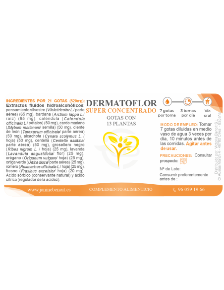 Dermatoflor gotas - Salud de la Piel