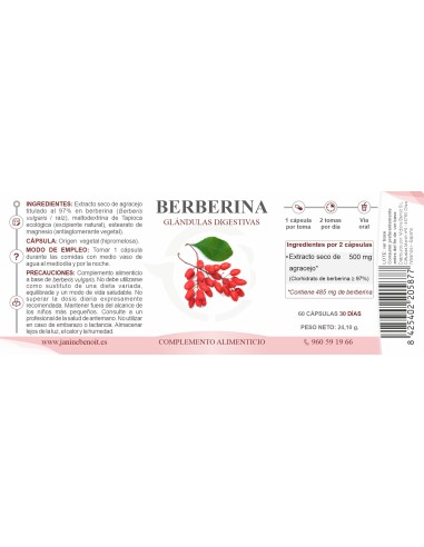 Berberina - Regulador Metabólico
