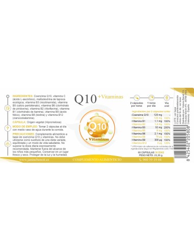 Q10 + Vitaminas - Antioxidante