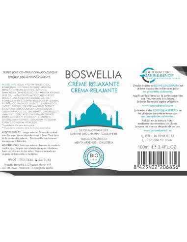 Boswellia Crema - Antiinflamatoria Natural
