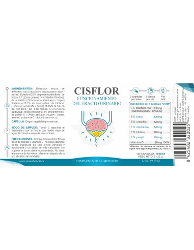 Cisflor - Bienestar del sistema urinario
