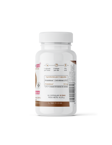 MegaSymbio Evo+ Probióticos y Prebióticos
